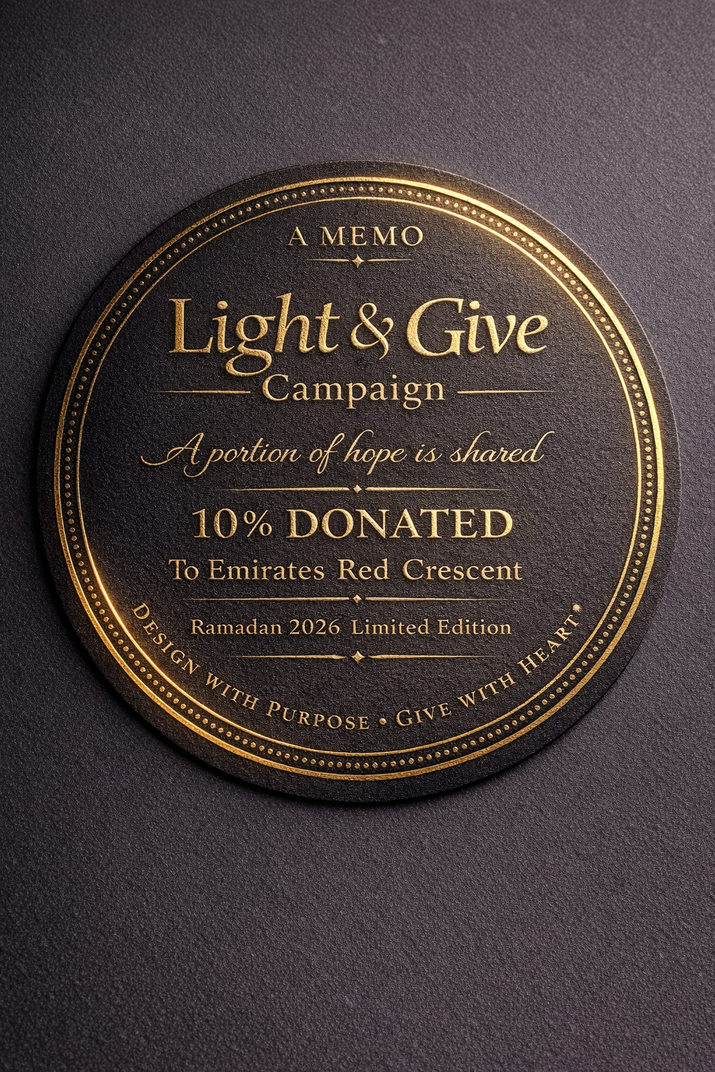 Ramadan Crescent LED Decor